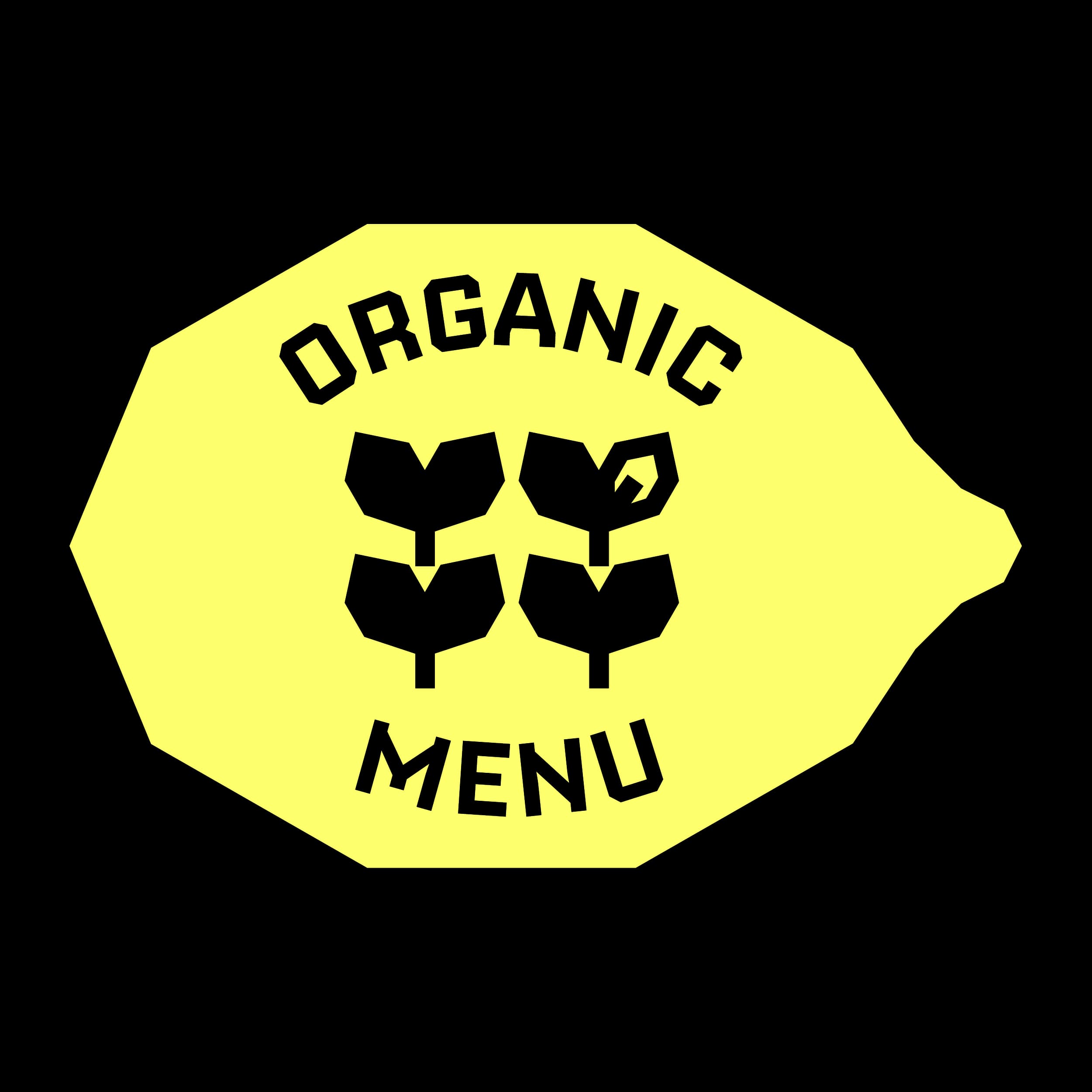 Organic Menu