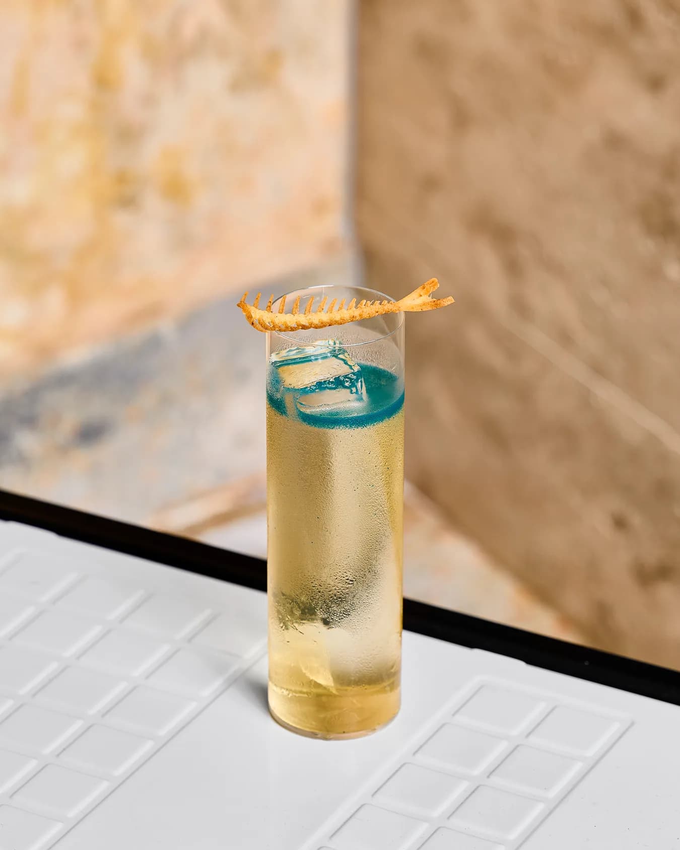 Wasteland cocktail made with locally sourced ingredients